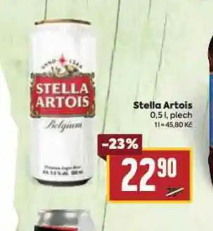 Billa Pivo stella artois nabídka