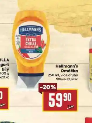 Billa Hellmann´s omáčka nabídka