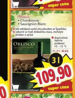 Norma Oblisco sauvignon blanc nabídka