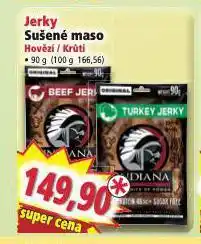 Norma Jerky sušené maso nabídka