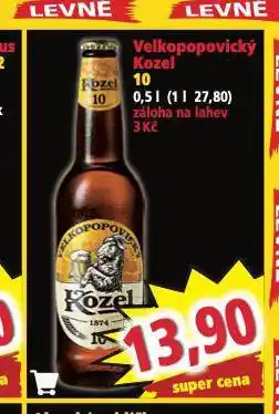 Norma Pivo velkopopovický kozel nabídka