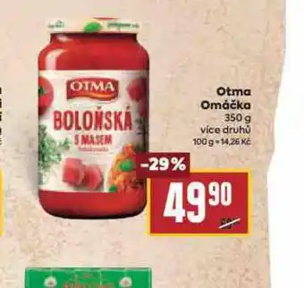 Billa Otma omáčka nabídka