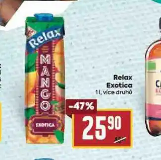 Billa Relax exotica nabídka