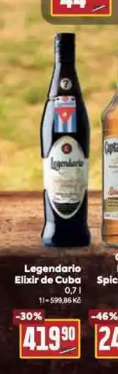 Billa Legendario elixír de cuba nabídka