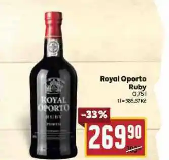 Billa Royal oporto ruby nabídka
