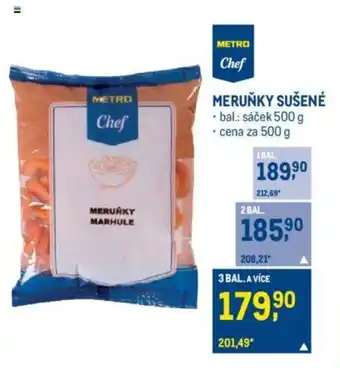 Makro MERUŇKY SUŠENÉ nabídka