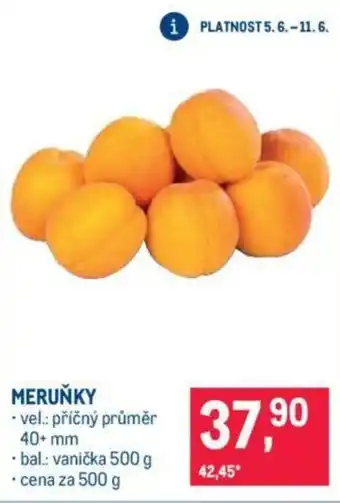 Makro MERUŇKY nabídka