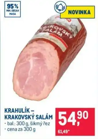 Makro KRAHULIK – KRAKOVSKÝ SALÁM nabídka