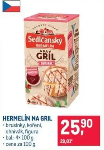 Makro HERMELÍN NA GRIL nabídka
