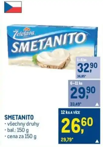 Makro SMETANITO nabídka