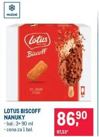 Makro LOTUS BISCOFF NANUKY nabídka