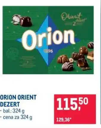 Makro ORION ORIENT DEZERT nabídka