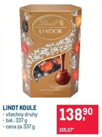 Makro LINDT KOULE nabídka
