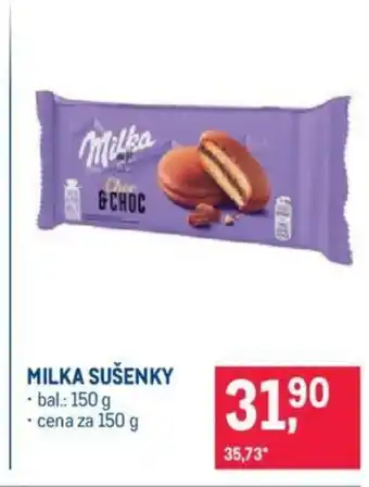 Makro MILKA SUŠENKY nabídka