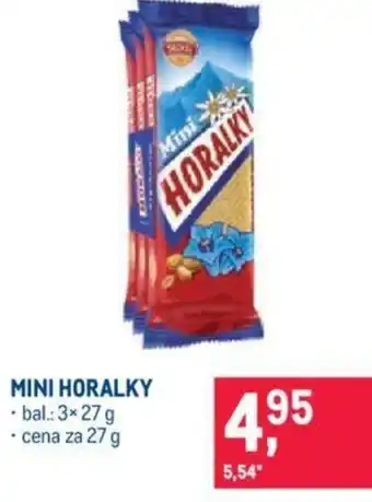 Makro MINI HORALKY nabídka