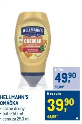 Makro HELLMANN'S OMÁČKA nabídka