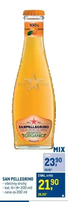 Makro SAN PELLEGRINO nabídka