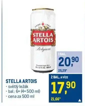 Makro STELLA ARTOIS nabídka