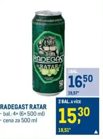 Makro RADEGAST RATAR nabídka