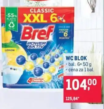 Makro WC BLOK nabídka