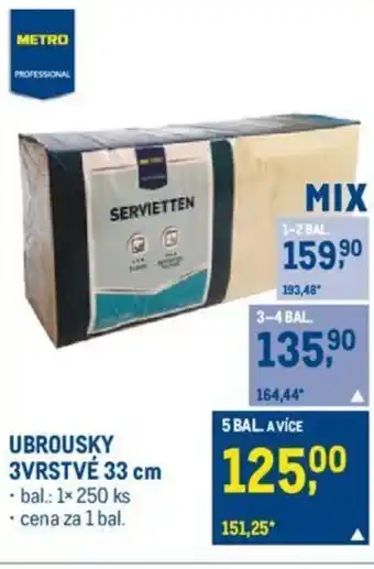 Makro UBROUSKY 3VRSTVÉ 33 cm nabídka