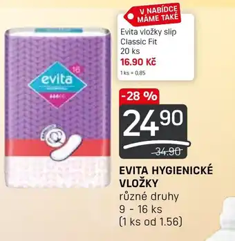 Flop EVITA HYGIENICKÉ VLOŽKY nabídka