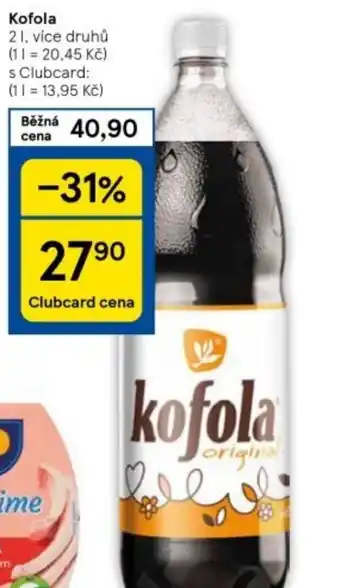 Tesco Kofola nabídka