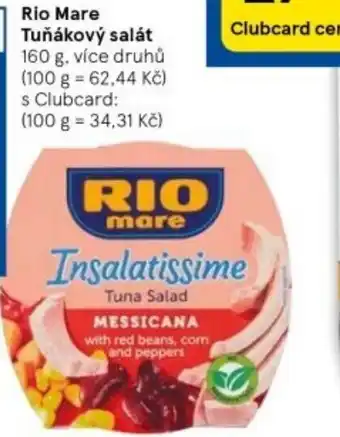 Tesco Rio Mare Tuňákový salát nabídka
