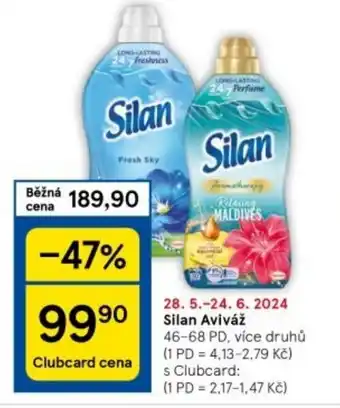 Tesco Silan Aviváž nabídka