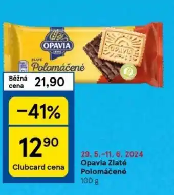 Tesco Opavia Zlaté Polomáčené nabídka