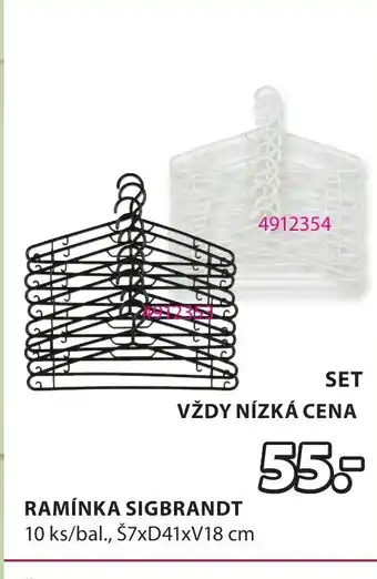 JYSK RAMÍNKA SIGBRANDT nabídka