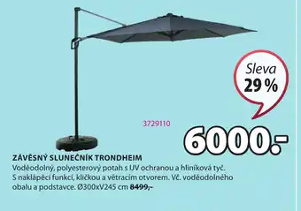 JYSK ZÁVĚSNÝ SLUNEČNÍK TRONDHEIM nabídka