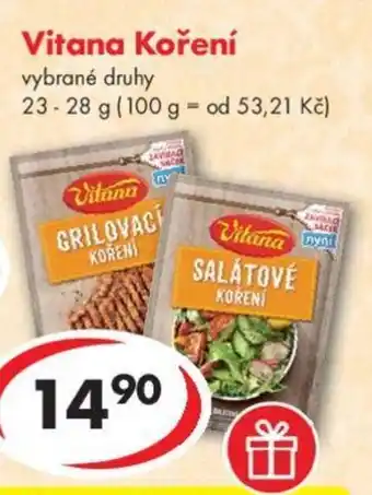 CBA Vitana Koření nabídka