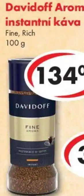 CBA Davidoff Aroma instantní káva nabídka