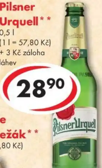 CBA Pilsner Urquell nabídka