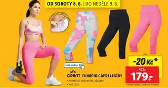 Lidl Funkční capri legíny nabídka