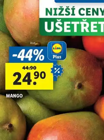 Lidl Mango nabídka