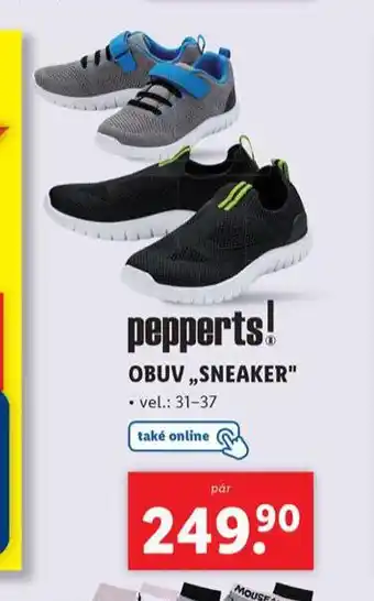 Lidl Obuv sneaker nabídka