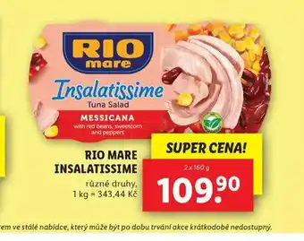 Lidl Rio mare insalatissime nabídka