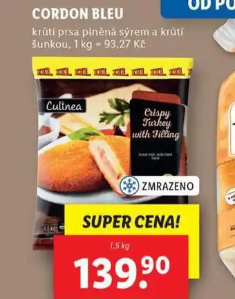 Lidl Cordon bleu nabídka