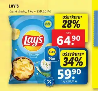 Lidl Lay´s nabídka