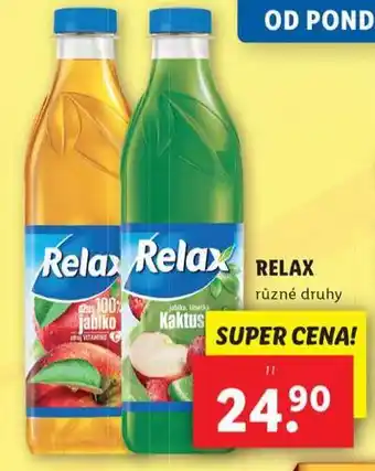 Lidl Relax nabídka