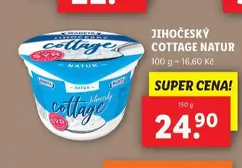 Lidl Jihočeský cottage natur nabídka