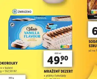 Lidl Mražený dezert nabídka