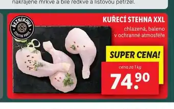 Lidl Kuřecí stehna xxl nabídka