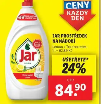 Lidl Jar prostředek na nádobí nabídka
