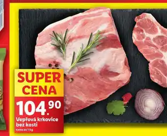 Lidl Vepřová krkovice bez kosti nabídka
