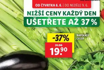 Lidl Řapíkatý celer nabídka