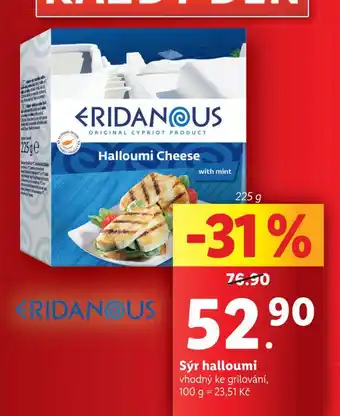 Lidl Sýr halloumi nabídka