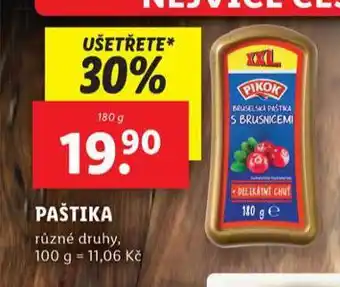 Lidl Paštika nabídka